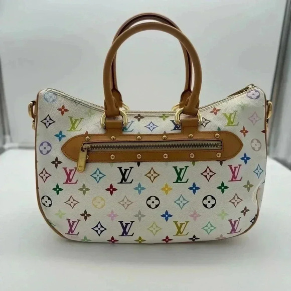 LOUIS VUITTON RITA WHITE MULTI COLOR MONOGRAM Murakami w/ 🆓 ENTRUPY - Picture 4 of 17